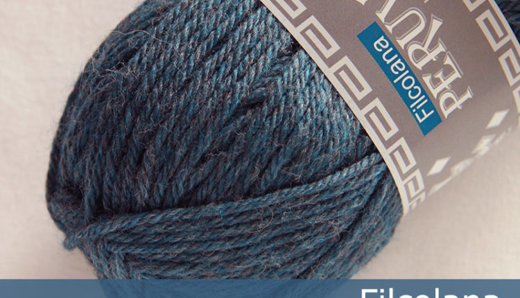 Peruvian Highland Wool - Stormblå (melange) (814) - 50 g