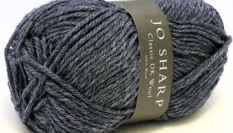 Classic DK Wool - Heather - Ink (901) - 50 g