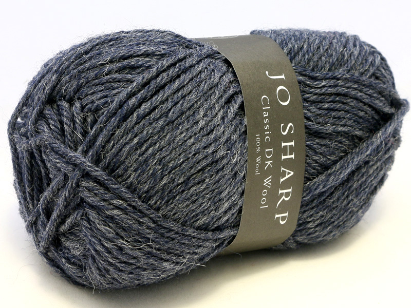 Classic DK Wool - Heather - Ink (901) - 50 g