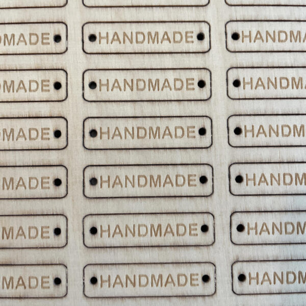 Handmade tags