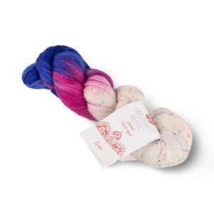 hand-dyed sock yarn